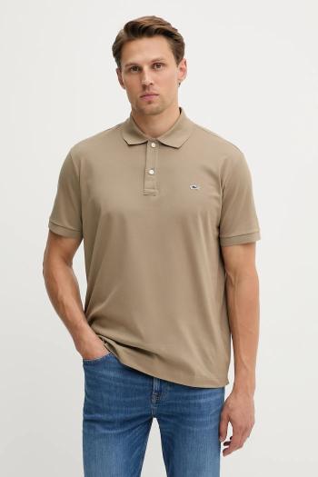 Bavlnené polo tričko Paul&Shark Knitwear zelená farba, jednofarebné, 99311001