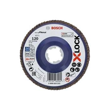 BOSCH X-LOCK Lamelové brúsne kotúče Best for Metal systém (2.608.619.212)