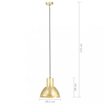 Závesná lampa mosadz Dekorhome