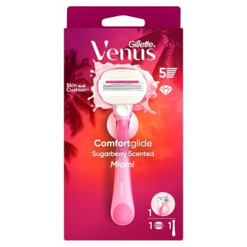 Gillette Holiaci strojček Venus Comfortglide Miami + 1 hlavica