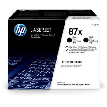 HP CF287XD č. 87X Dual Pack čierny 2ks