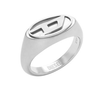 Diesel Fashion oceľový prsteň s logom DX1475040 50 mm