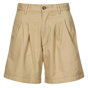 Levis  PLEATED TROUSER SHORT Lightweight  Šortky/Bermudy Béžová