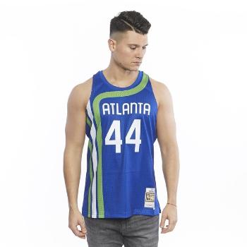 Mitchell & Ness Atlanta Hawks #44 Pete Maravich royal Swingman Jersey