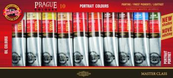 KOH-I-NOOR Prague Sada olejových farieb 10 x 40 ml