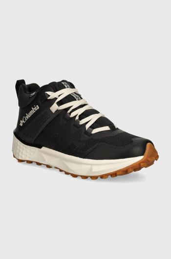 Topánky Columbia Facet 75 Mid Outdry pánske, čierna farba, 2099731