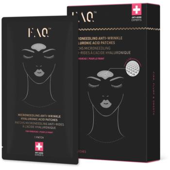 FOREO FAQ™ Microneedling Anti-Wrinkle plasture antirid pentru frunte cu acid hialuronic 3 buc