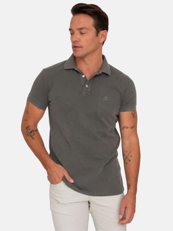 RAME Póló  antracit / zöld