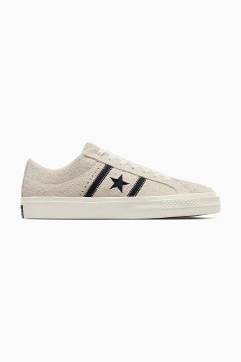 Semišové tenisky Converse One Star Academy Pro béžová farba, A06424C