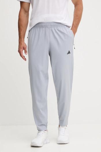 Tréningové nohavice adidas Performance Train Essentials šedá farba, jednofarebné, JW2506