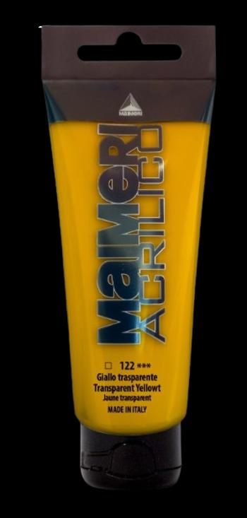 MAIMERI ACRILICO - Akrylové farby 122 - transparent yellow, 0,075 L
