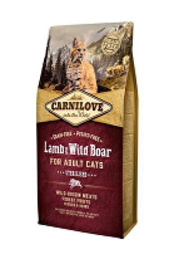 Carnilove Cat Lamb & Wild Boar Adult Sterilised 6kg