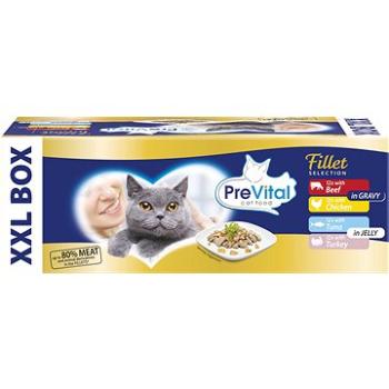 Prevital filetky, mäso a ryba 48× 85 g (5999566111488)