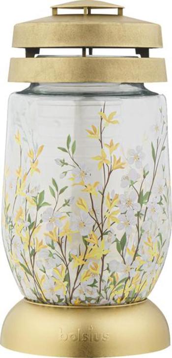 Cintorínsky lampáš BOLSIUS 22cm zlatý dážď