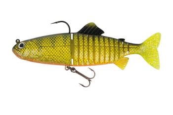 Fox rage gumová nástraha replicant jointed uv natural perch - 23 cm 130 g