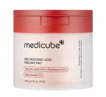 Medicube Exfoliačné pleťové tampóny Red Succinic Acid (Peeling Pad) 155 g