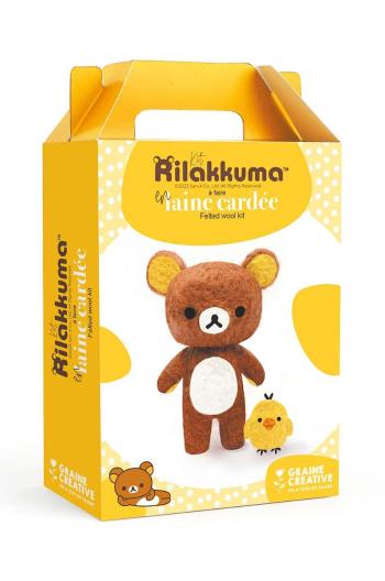 Diy súprava vlneného pletenia Graine Creative Rilakkuma Carded Wool Kit