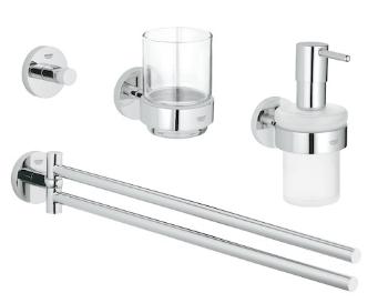 Doplnky Grohe Essentials chróm 40846001