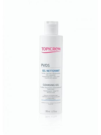 Topicrem Umývací gél na telo a pokožku hlavy PV/DS (Cleansing Gel) 200 ml