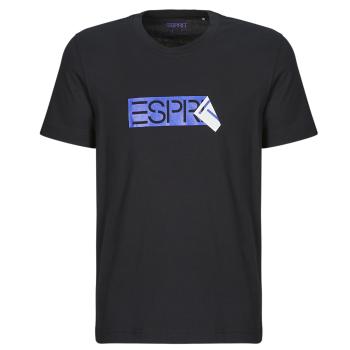 Esprit  SUS LOGO TEE  Tričká s krátkym rukávom Čierna