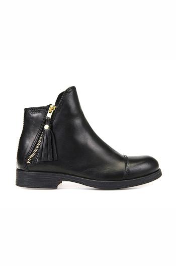 Geox - Kožené členkové topánky JR AGATA J5449C 00043 C9999