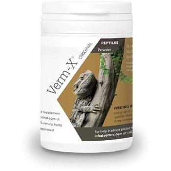 Verm-X Prírodný prášok proti črevným parazitom pre plazy 25 g (5060126301707)