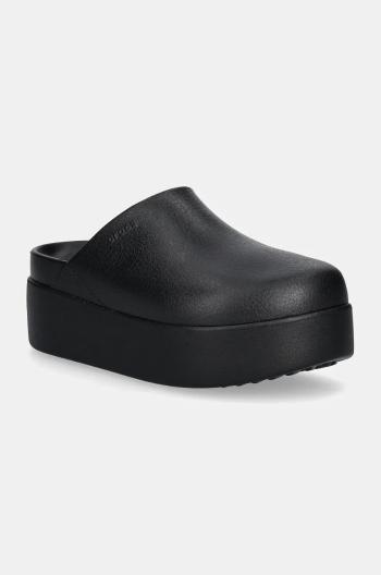 Šľapky Crocs Dylan Platform Clog dámske, čierna farba, na platforme, 209869