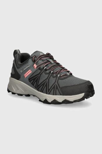 Topánky Columbia Peakfreak II Outdry dámske, šedá farba, 2100101