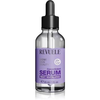 Revuele WOW! Skin Beauty Concentrated Serum Night Revitalizing nočné sérum proti vráskam s hydratačným účinkom 30 ml