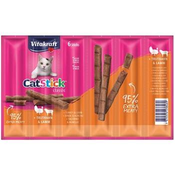 Vitakraft Cat Stick pochúťka morka/jahňa, 6× 6 g (7610376238469)