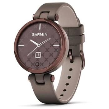 Garmin Lily Classic Dark Bronze/Paloma Leather Band (010-02384-B0)