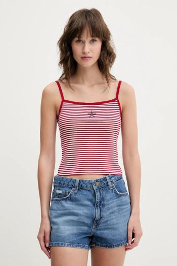 Top Guess Jeans bordová farba, W5GP35 KCIE1