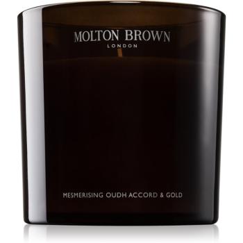 Molton Brown Mesmerising Oudh Accord & Gold Candle vonná sviečka 600 g