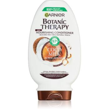 Garnier Botanic Therapy Coco Milk & Macadamia vyživující balzám pro suché a hrubé vlasy 200 ml