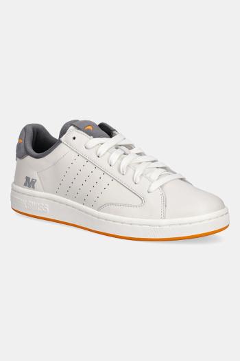 Kožené tenisky K-Swiss LOZAN KLUB X MCLAREN biela farba, 04415.104.M