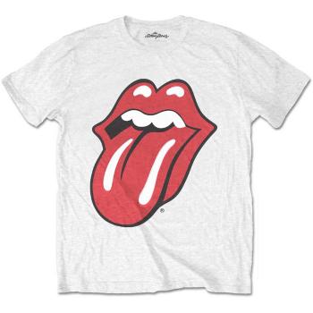 The Rolling Stones tričko Classic Tongue Biela M