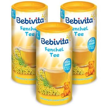 BEBIVITA Feniklový čaj 3× 200 g (4062300293991)