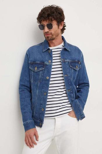 Rifľová bunda Pepe Jeans PINNERS pánska, prechodná, PM402715HT7