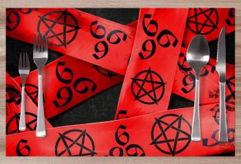 Prestieranie Gothic ribbon – red