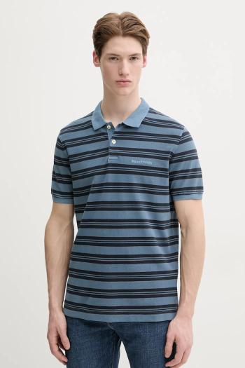 Bavlnené polo tričko Marc O'Polo pánsky, vzorovaný, 522206853040