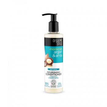Organic Shop Vyživujúci kondicionér na vlasy Moroccan Argan & Amla (Nourishing Conditioner) 280 ml