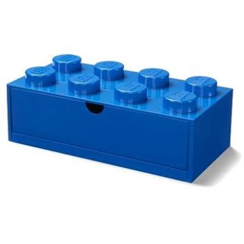 LEGO stolný box 8 so zásuvkou modrý (5711938032029)