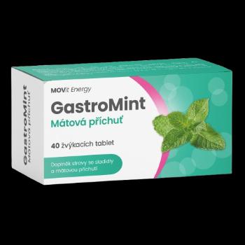 MOVIT ENERGY GastroMint Mätová príchuť 40 tabliet