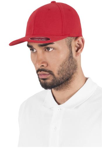 Urban Classics Flexfit Double Jersey red - L/XL