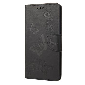 ART Peňaženkový kryt Sony Xperia 10 IV 5G BUTTERFLIES čierny