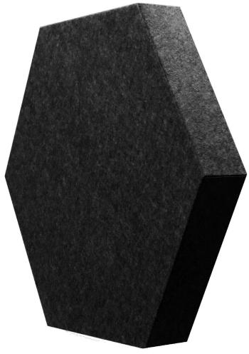 Mega Acoustic HexaPET 3 cm Black Absorpčný penový panel