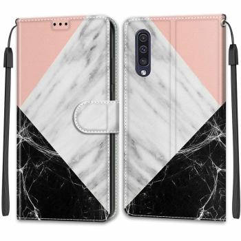 ART Peňaženkový kryt pre Samsung Galaxy A50 MARBLE