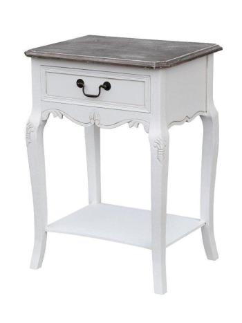 Rimini White RIW019 Nočný stolík