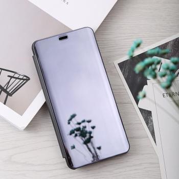 MIRROR Zaklápací obal Honor 10 Lite / Huawei P Smart 2019 čierny