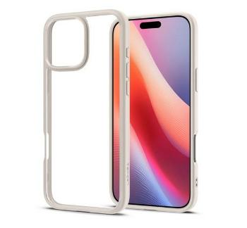 Spigen Ultra Hybrid Apple iPhone 16 Pro Max tok, Natural Titanium, átlátszó-bézs